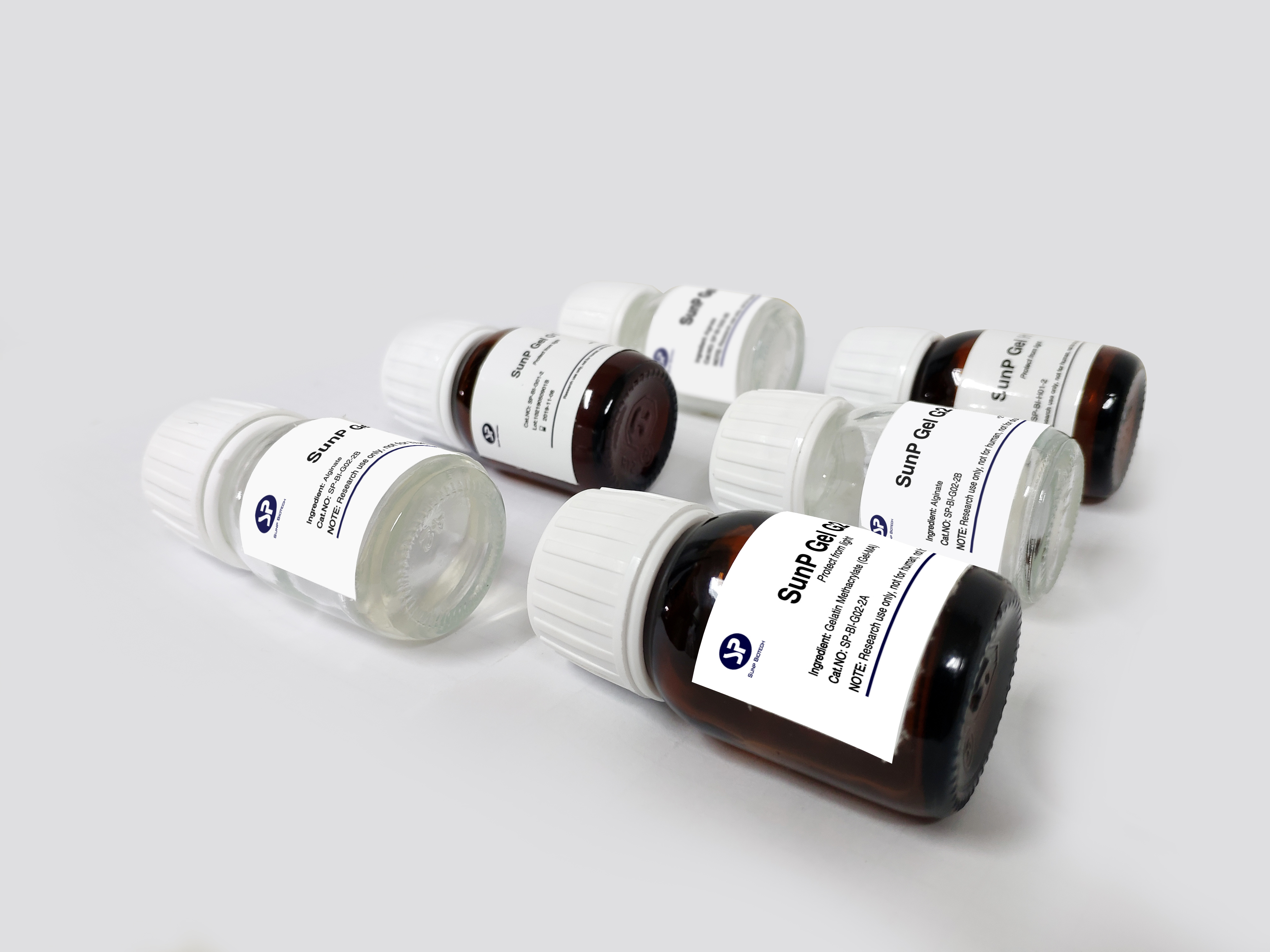 SunP Gel G2  甲基丙烯酸化明膠(GelMA)、海藻酸鹽(Alginate)